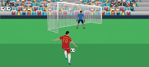 Football goal Screenshot 0