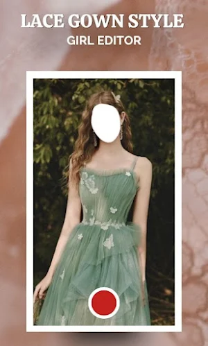 Lace Gown Style for Ladies Screenshot 1