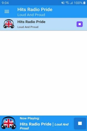 Hits Radio Pride App Screenshot 0