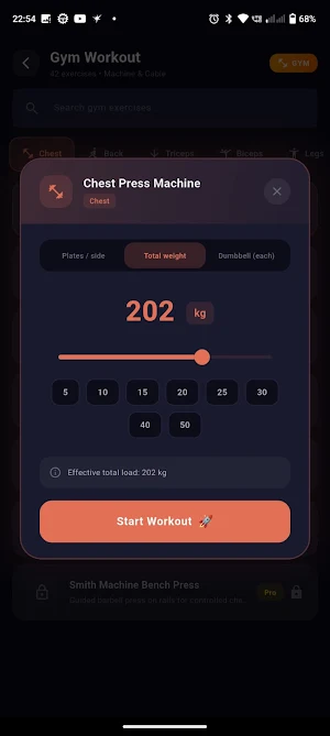 Rapsy AI - Rep Counter Screenshot 2