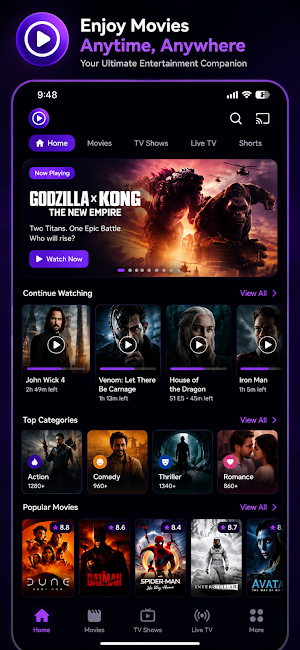 HdMoviesHub -Movies,Web Series Screenshot 1