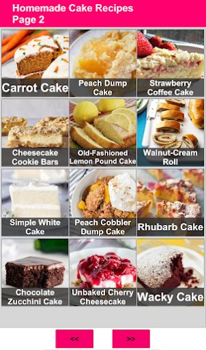 200 Homemade Cake Recipes Screenshot 1