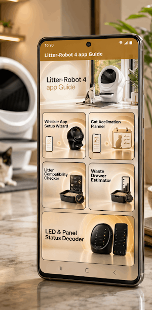 Litter-Robot 4 app Guide Screenshot 0