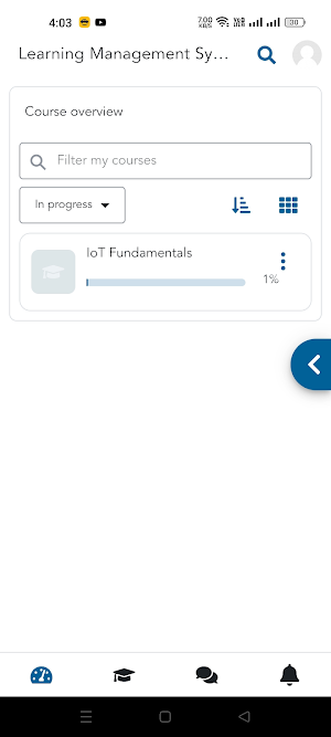 UPES LMS Screenshot 1