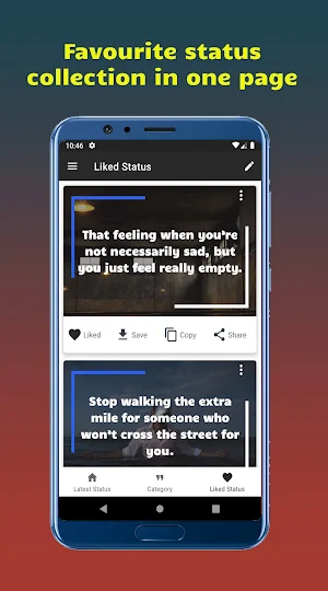 Sad Status 😢 And Sad Quotes 😢  With Editor✍️ Screenshot 2