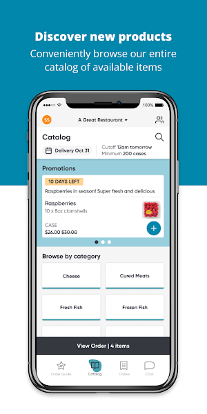 Sea Breeze Food Service Screenshot 1