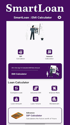 SmartLoan: Loan EMI Calculator Screenshot 1