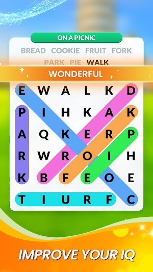 Word Search Trip Screenshot 1