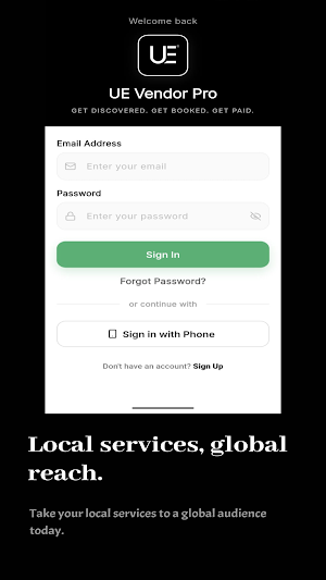 UE Vendor Pro Screenshot 1