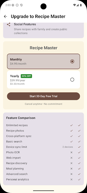 Recipeez Screenshot 3