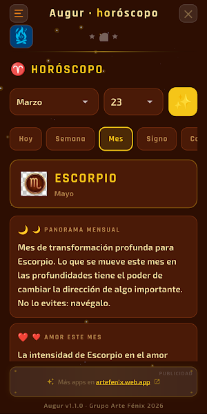Augur · Horoscope Screenshot 1