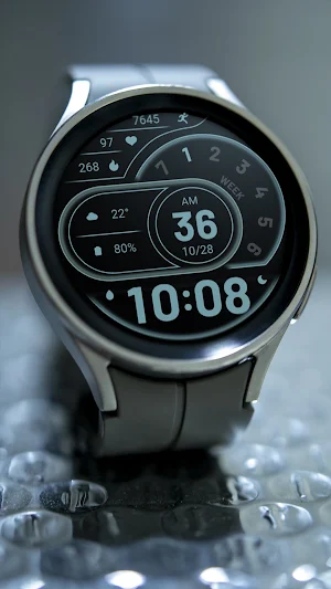 Dreamy Micro Blue ZKin Watch Screenshot 3