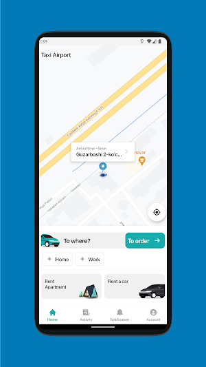 Taxi Airport Screenshot 0