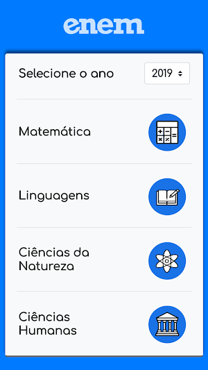 Enem 2020 - Simulados Pro Screenshot 1