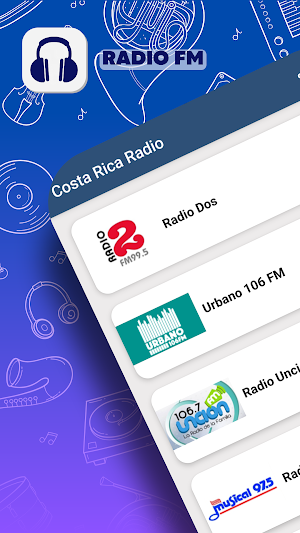 Costa Rica Radios CR Screenshot 0