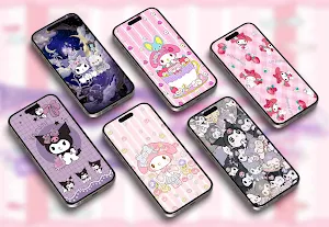My Melody and Kuromi Wallpaper Screenshot 0