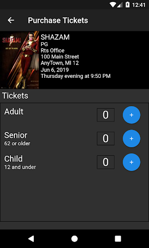 Touchstar Cinemas Screenshot 1