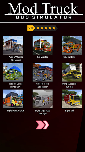 Mod Truck Bus Simulator Screenshot 1