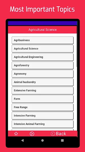 Agricultural Science Screenshot 0
