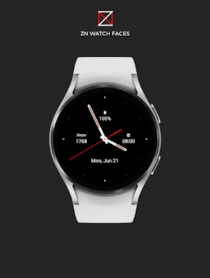 Black Z Analogue Watch Face Screenshot 2