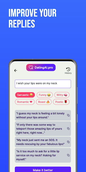 Rizz AI Assistant - DatingAI Screenshot 1
