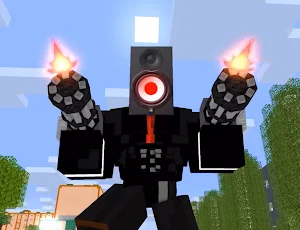Speaker Man Mod for mcpe Screenshot 3