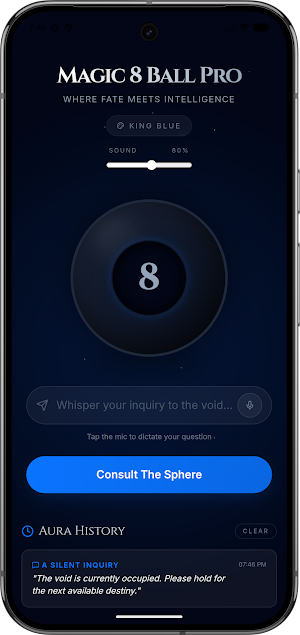 Magic 8 ball Pro Screenshot 0