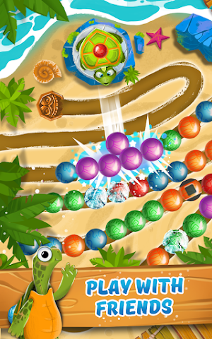 Marble Woka Woka from the jungle to the marble sea Screenshot 0