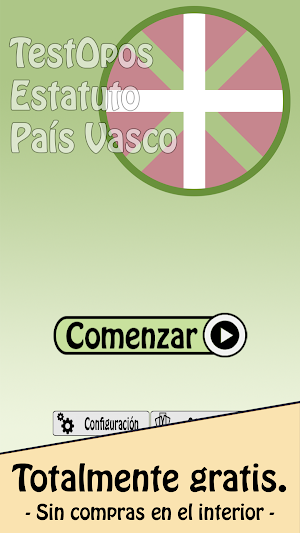 TestOpos Estatuto País Vasco Screenshot 0