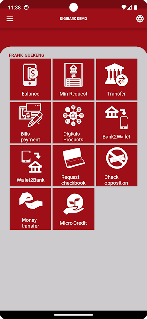 My DigiBank Screenshot 2