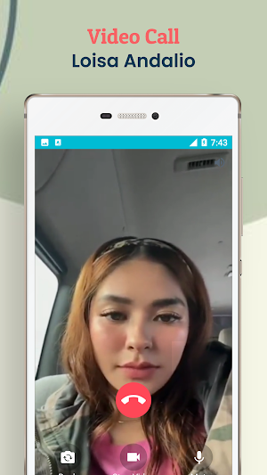 Loisa Andalio Fake Call Screenshot 3