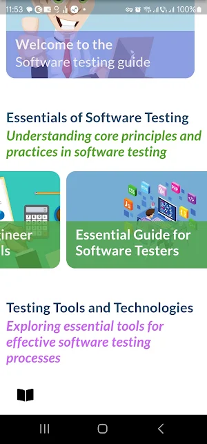 Software testing guide Screenshot 1