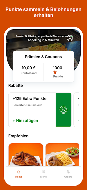 Palmen Grill Screenshot 0
