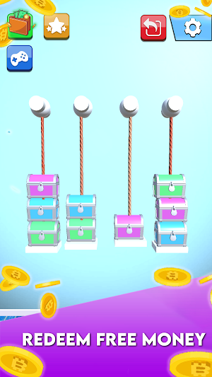 Sort by Rope - Earn Real BTC Screenshot 3