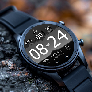 Key WF35 Digital Watch Face Screenshot 0