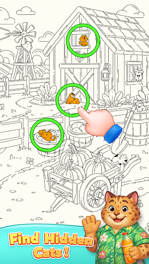 Cat Kitchen: Food Sort Puzzle Screenshot 0