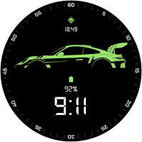 Porsche Silhouette - Watchface