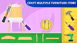 Furniture Maker Factory: Furniture Builder Game Screenshot 3