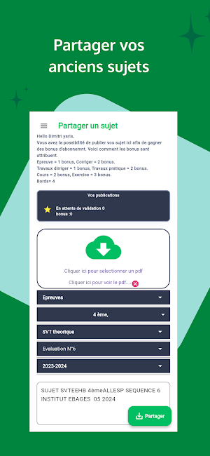 SEN-SUBJECTS Screenshot 3