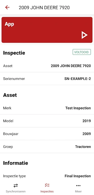 Equippo Inspections App Screenshot 2