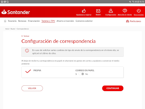 Santander Tablet Empresas Screenshot 1