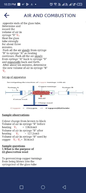 CHEMISTRTY FORM 1 NOTES Screenshot 1
