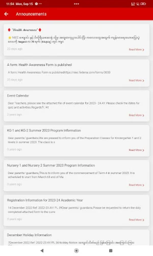 NIEC-International School Screenshot 3