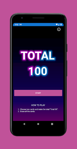 Total100: Simple Calc Games Screenshot 0