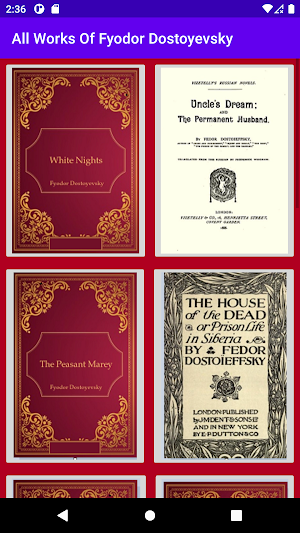 All Books Fyodor Dostoyevsky Screenshot 1