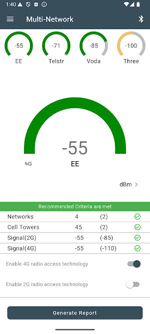 CSL Signal Analyser Screenshot 3