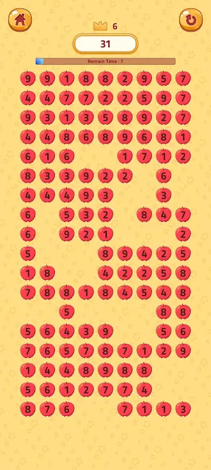 Fruit Puzzle - Drag & Make 10 Screenshot 1