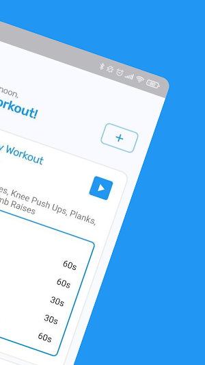 Workout Time: Custom Workout T Screenshot 1