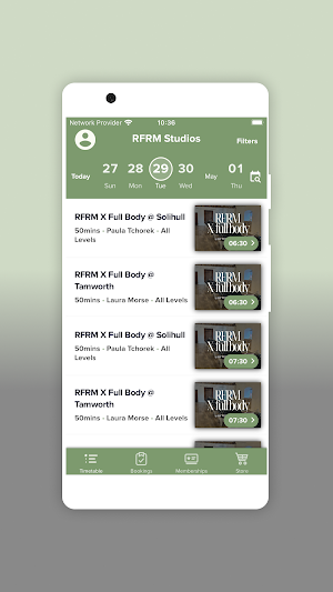 RFRM. Screenshot 1