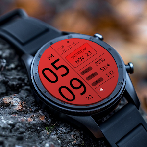 Key WF49 Digital Watch Face Screenshot 0